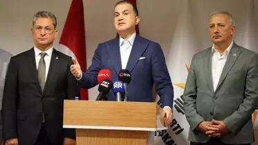 AK Parti Genel Başkan Yardımcısı ve Parti Sözcüsü Ömer Çelik, Muğla'da açıklamada bulundu: (2)