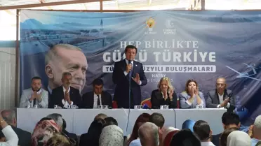 AK Parti Genel Başkan Yardımcısı Zeybekci, Hatay'da konuştu Açıklaması