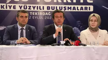 AK Parti Genel Başkan Yardımcısı Zeybekci, Tekirdağ'da konuştu Açıklaması