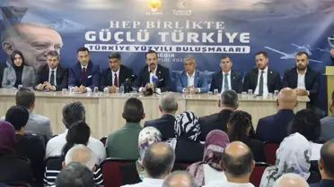 AK Parti Genel Başkan Yardımcısı Zorlu, Iğdır'da 'Türkiye Yüzyılı Buluşmaları'nda konuştu Açıklaması