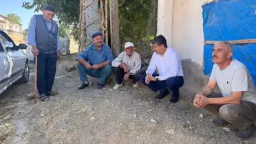 Necmettin Erkan Köylerdeki İhtiyaçları Dinledi