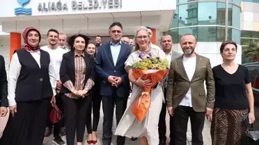 Ceyda Bölünmez Çankırı Aliağa'yı Ziyaret Etti