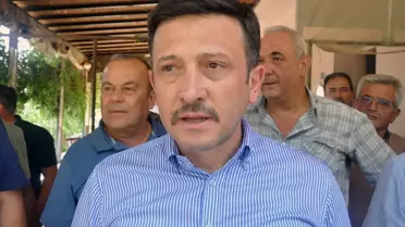 Hamza Dağ, Ödemiş'teki Yangın Bölgesini Ziyaret Etti
