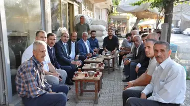 AK Parti Merkez Disiplin Kurulu Üyesi Soğanda, Hizan'da ziyaretlerde bulundu