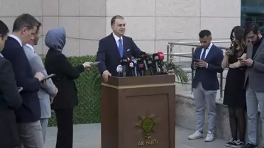 AK Parti Sözcüsü Çelik, MKYK toplantısına ilişkin açıklamalarda bulundu: (2)