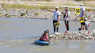 Kano Slalom Türkiye Kupası Erzincan'da Başladı