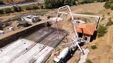 Akdağmadeni'nde Atık Su Arıtma Tesisi İnşası Devam Ediyor
