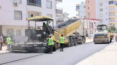 Mersin'de Kaldırım ve Asfalt Yenileme Çalışmaları