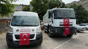 Akıncılar Belediyesi Yeni Araçlar Tanıttı