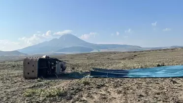 Aksaray'da Sıcak Hava Balonu Kazası: 1 Ölü, 31 Yaralı