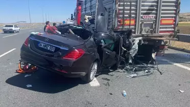 Aksaray'da Trafik Kazası: 2 Ölü, 1 Yaralı