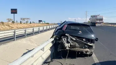 Akşehir'de Trafik Kazası: 1 Yaralı