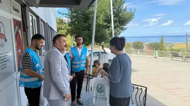 Alaçam'da Anaokulu Öğrencilerine Kırtasiye Yardımı