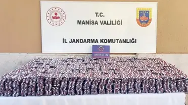 Alaşehir'de 40 Bin 892 Sentetik Hap Ele Geçirildi