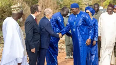 Gambiya'da Sanyang Derin Limanı Temeli Atıldı
