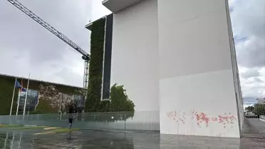 Berlin'de Filistin Destekçileri Protesto Eylemi