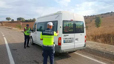 Alucra'da Okul Servislerine Denetim