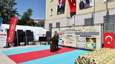 Amasya'da GES'li Çadır ve Naylon Dağıtımı