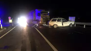 Amasya'da Feci Kaza: Sürücü Hayatını Kaybetti