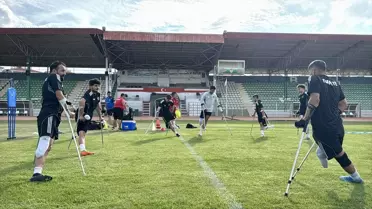 Ampute Futbol Milli Takımı Çalışmalara Devam Ediyor