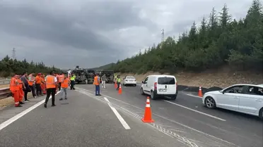Bolu Dağı Tüneli'nde Kaza: Yol Yeniden Açıldı