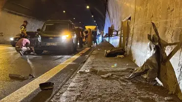 Kocaeli Otoyolu'nda Zincirleme Kaza: 5 Yaralı