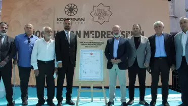 Hoca Hasan Medresesi Restorasyonu Başladı
