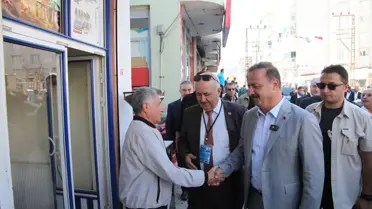 Ağıralioğlu Ahlat'ta Ziyaret Gerçekleştirdi