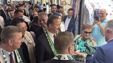 Ağıralioğlu Bursa'da Esnafla Buluştu