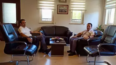Kaymakam Duru, Topsakaloğlu'nu Ziyaret Etti