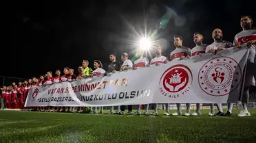 Ankara'da 19 Eylül Gaziler Günü dolayısıyla futbol müsabakası düzenlendi