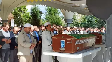 Kahramankazan'da Kardeşlerin Cenazesi Defnedildi