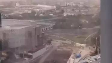 Ankara'da Sağanak ve Yıldırım Yangını