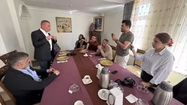 Ezer, Ardahan'da Gazetecilerle Buluştu