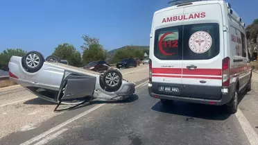 Kaş'ta Kaza: 3 Yaralı