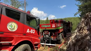 Gündoğmuş'ta Orman Yangını Kontrol Altında