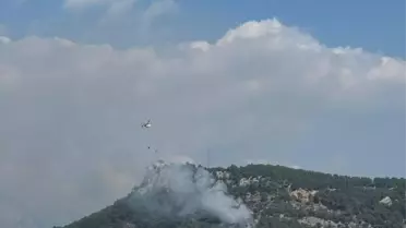 Kemer'de Orman Yangınına Müdahale