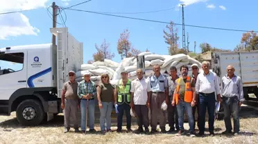 Antalya'da Çiftçilere Dolu Sonrası Gübre Desteği