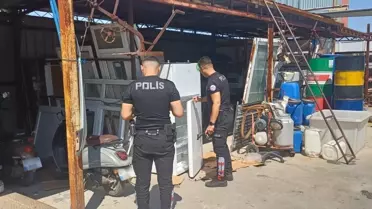Antalya'da Hurda İşletmelerine Denetim