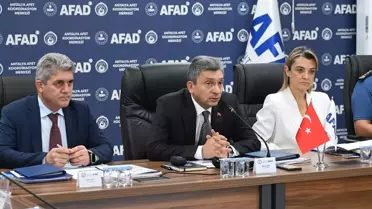 Antalya'da Afet Hazırlıkları Güçlendiriliyor