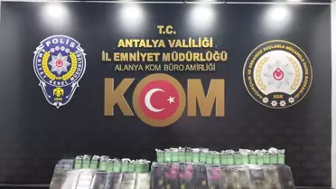 Antalya'da Kaçakçılığa Operasyon