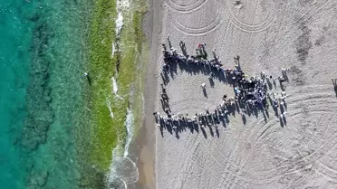 Antalya'da Caretta Carettalar Denize Bırakıldı