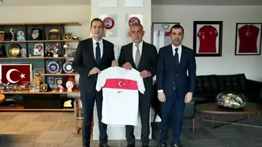 Antalyaspor TFF Başkanı'nı Ziyaret Etti