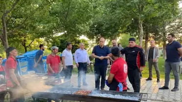 Araban Kaymakam İşçimen, şehit yakınları ve gazilerle bir araya geldi
