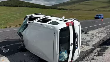 Çıldır'da Trafik Kazası: 2 Yaralı