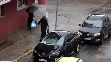 Ardahan'da Dolu ve Sağanak Yağış