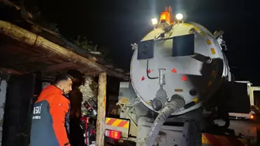Göle'de Sağanak ve Dolu Etkili Oldu
