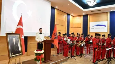 Arnavutluk'ta 30 Ağustos Zafer Bayramı resepsiyonu düzenlendi