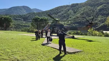 Camili Havzası'ndaki Turistler Tahliye Edildi