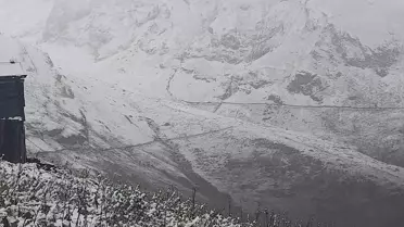 Artvin Yaylaları Karla Kaplandı